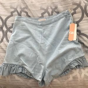 Gianni Bini High Waisted Shorts. NWT. Sz M